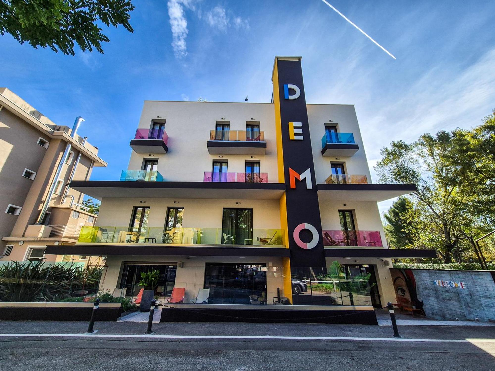 Demo Hotel Design Emotion Rimini Ngoại thất bức ảnh
